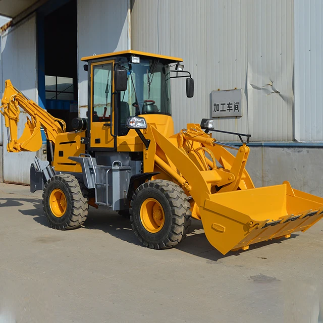 Multipurpose Mini Backhoe Loader Brands Dongwang Wheel Loader With