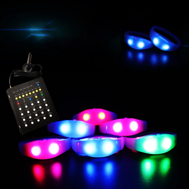 Explosive Models Programmable Remote Controlled Led Bracelet Wristband