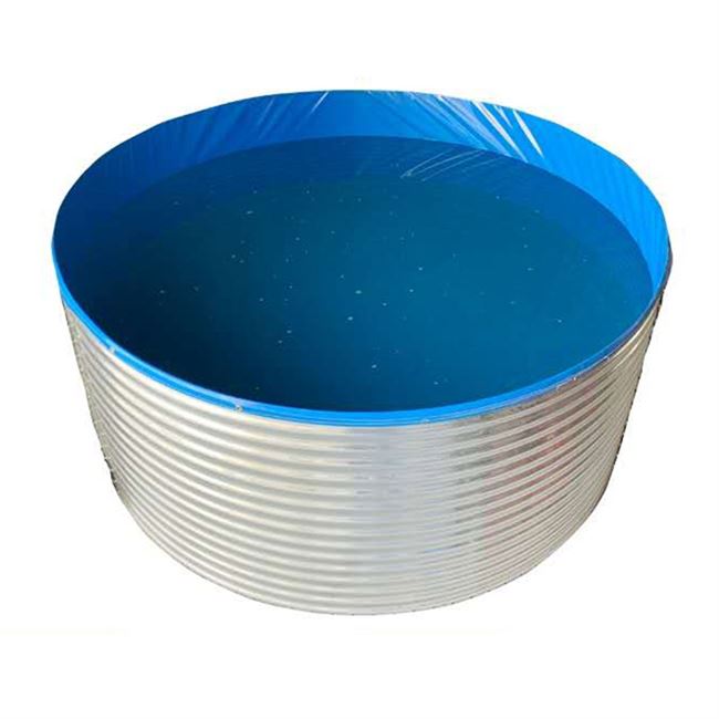 ПВХ подкладка оцинкованная стальная панель Поддержка пруда для рыбы аквариум для рыбного хозяйства