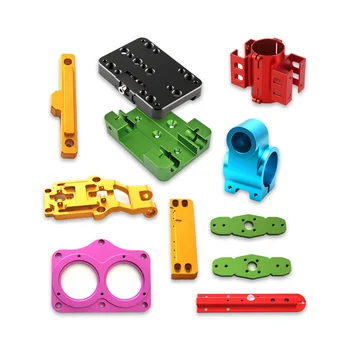 Colorful Anodizing Aluminum Components Custom CNC Machined Parts