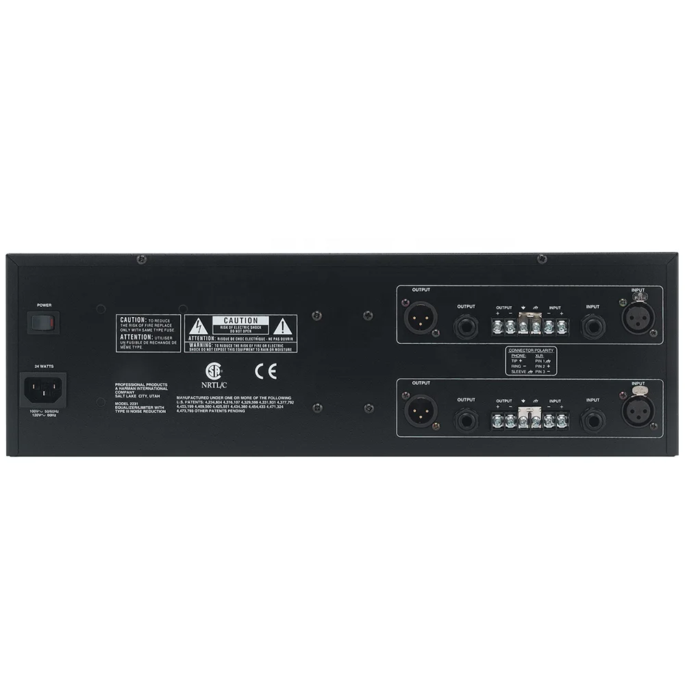 DBX 2231 Dual Channel Graphic Equalizer & Feedback Canceller