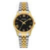 gold with black watch