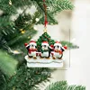 3 little penguins - resin small ornaments