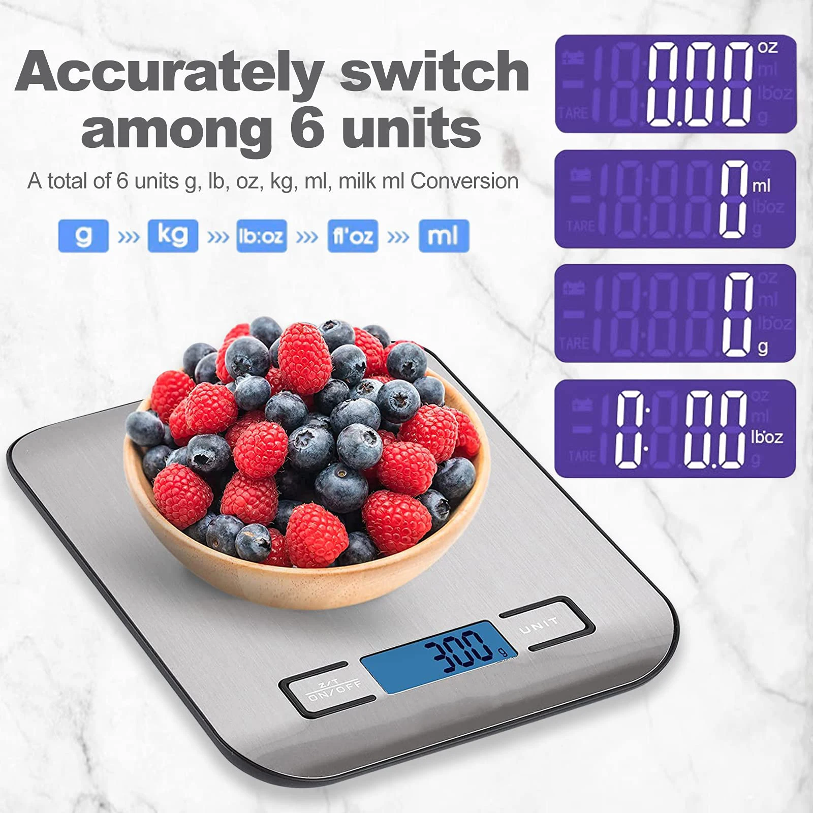 The Most Popular Kitchen Scale High Accuracy 5kg Food Smart Kitchen Scale Digital Food Kitchen Scale