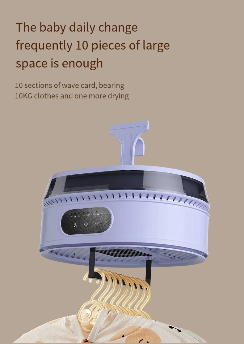 2024 New Heated Portable Small Clothes Dryer Machine Smart Travel ...