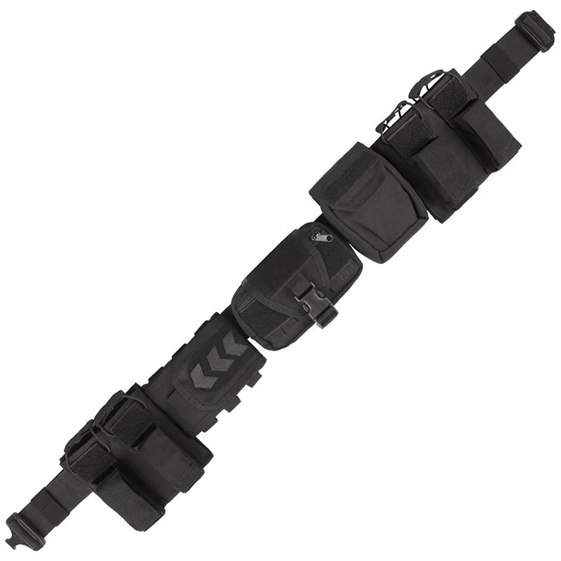 Outdoor Multifunctional Security Duty Equipment Quick-release Buckle Detachable Tactical Belt with Accessories Duty Belts