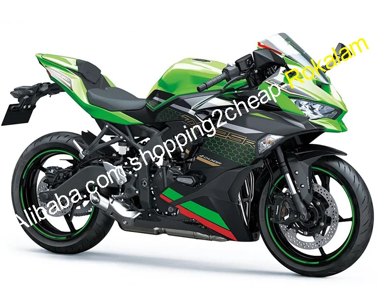 Kawasaki Ninja ZX-25R Green & Black Fairings OEM/ODM | Wholesale