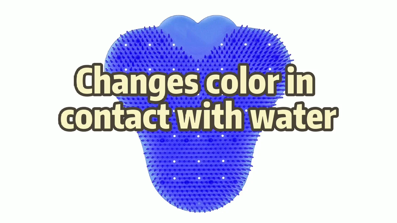 High Quality Gel Eva Urinal Screen Mats Black Deodorizer Antisplash