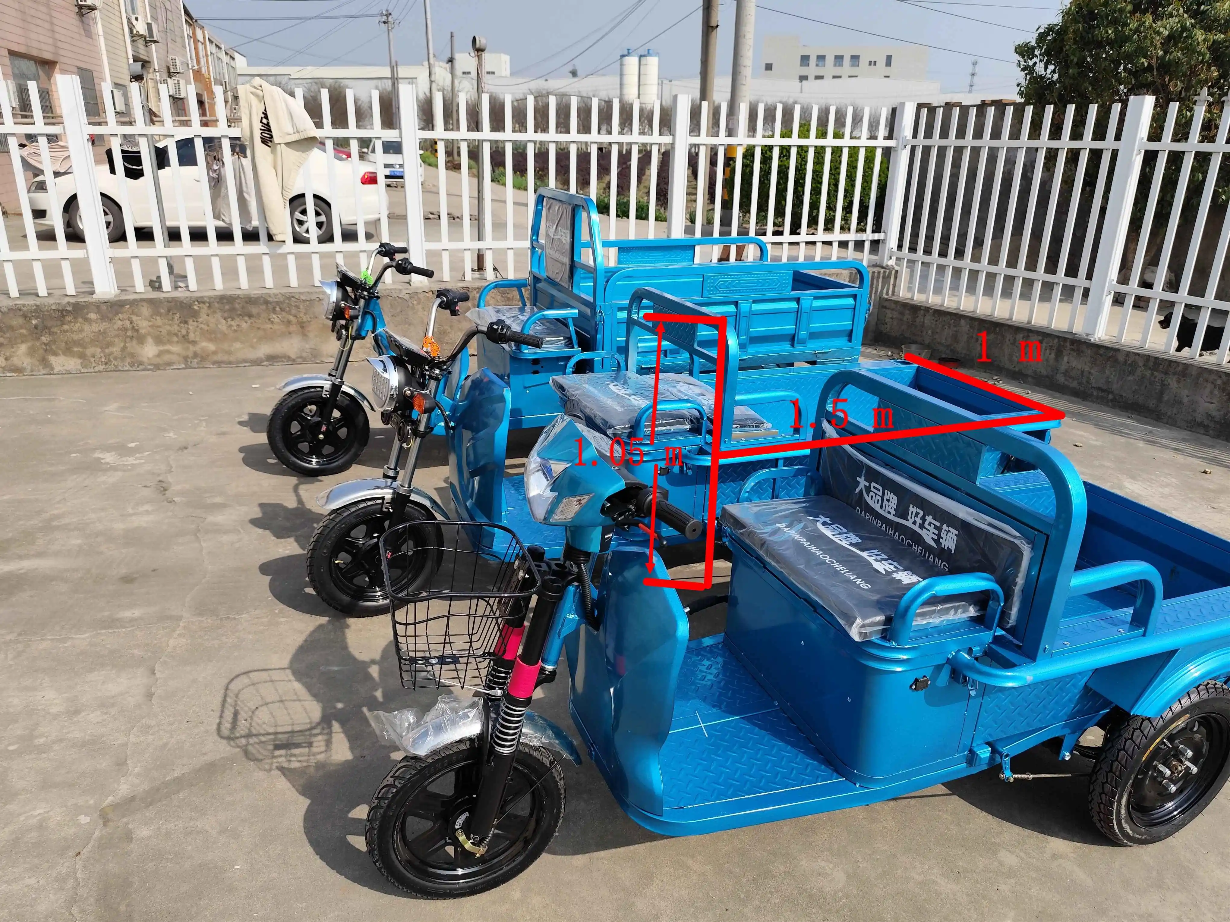 Good Price 48v 600w Electric Tricycle Cargo Tricycle Electric ...