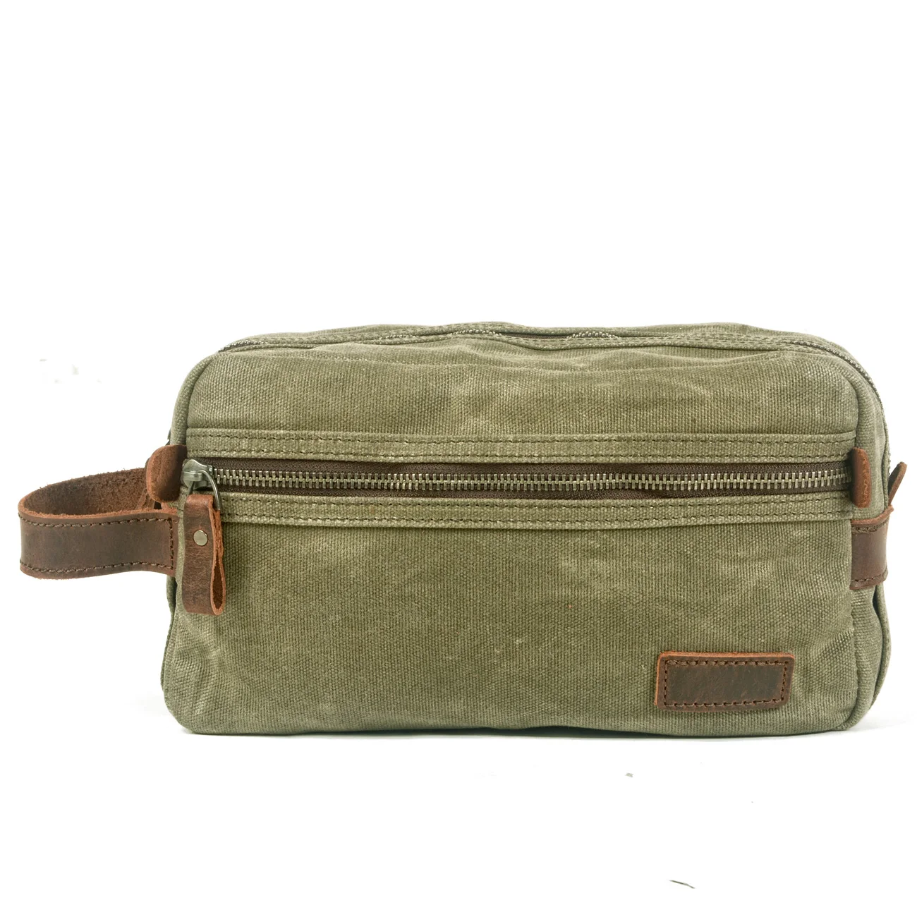 Fashion Canvas Storage Bag Travel Toiletry Bag for Men Women Portable Cosmetic Pouch Canvas Makeup Bag