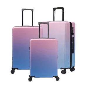 Custom Cambodia Trolley Bags Travel Luggage Suitcase Wholesale Hard Shell Travelling Spinner Luggage Set