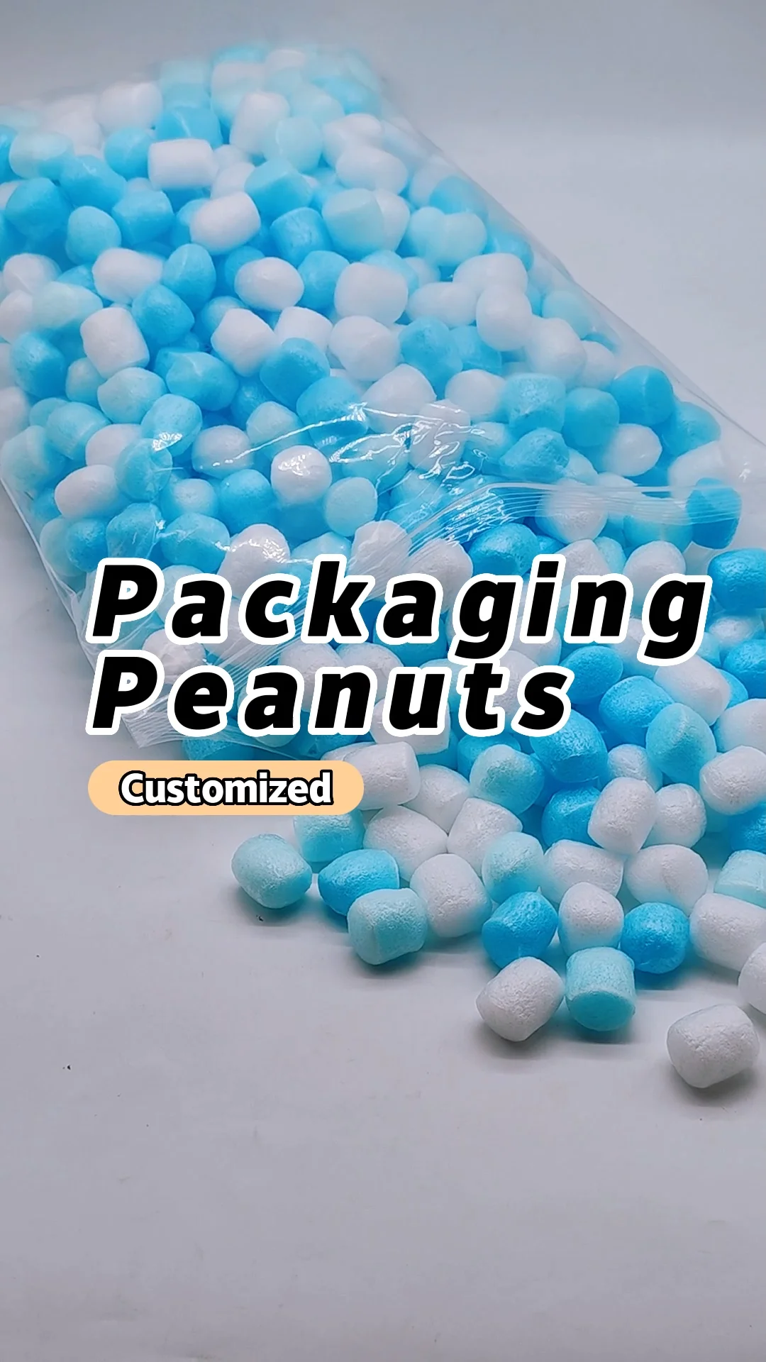 Hot Selling Ecofriendly Corn Starch Shipping Foam Packing Peanuts
