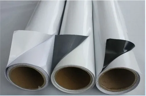 Eco Solvent Printing PVC Printable Adhesive Car Wrap Vinyl Sticker Roll Vinyl for Advertising Printing Material