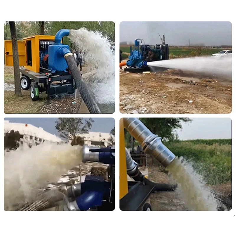 Agriculture Irrigation Large Flow Diesel Engine Water Pump