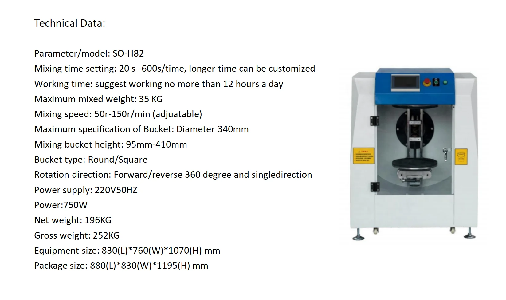 Automatic Gyroscopic High Speed Paint Mixer Color Coating Mixing Machine