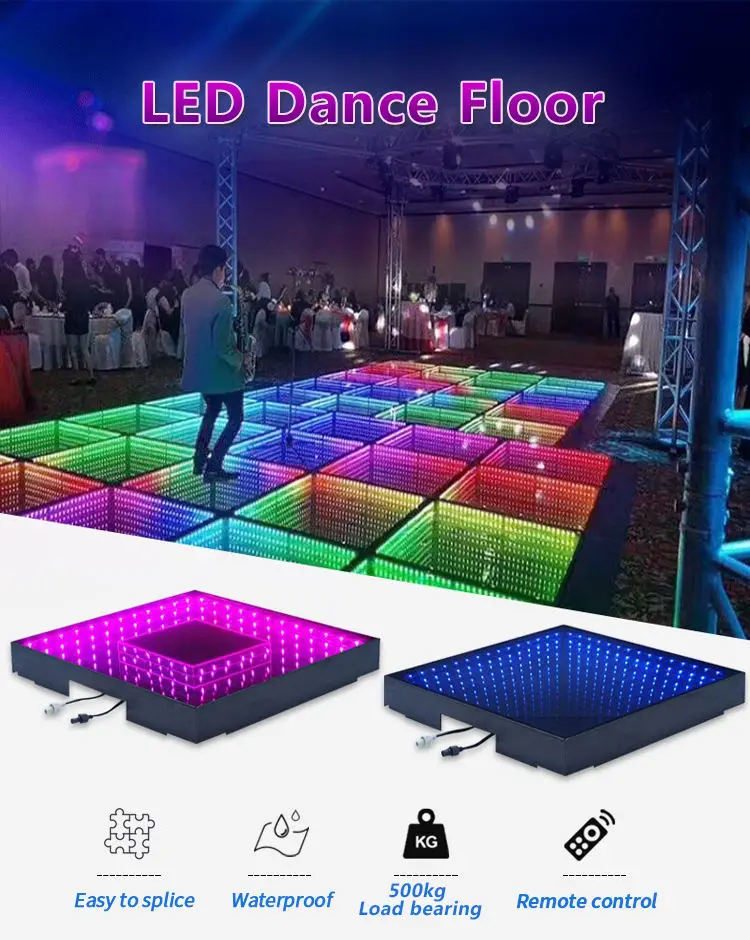 20w 3d Interactive Led Floor Led Dancing Floor Dj Lighting Dance Floor