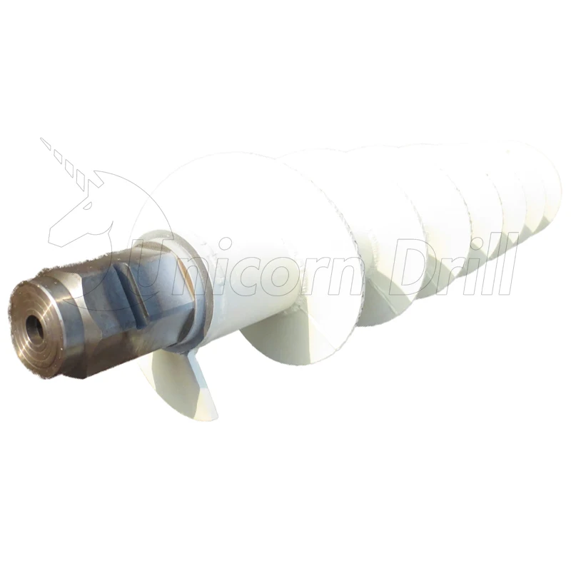 Pile Foundation Rotary Drilling Tools for Bauer Type CFA Continuous Flight Auger With Rock Head