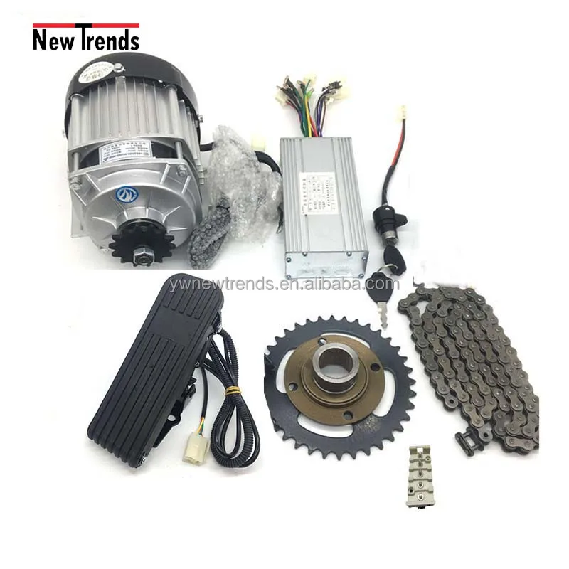 Unite BM1418ZXF 48V 60V 1000W Electric Vehicles Mobility Medium Bicycle  Tricycle Go-Kart Brushless DC Motor Conversion Kit