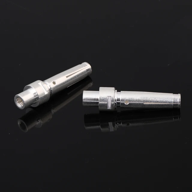 Custom-Made 6mm CNC 2 Copper Pile EV Connectors Silver Plated Charging Pile Male Female Insulation Dummy Connectors CCS1 Plug