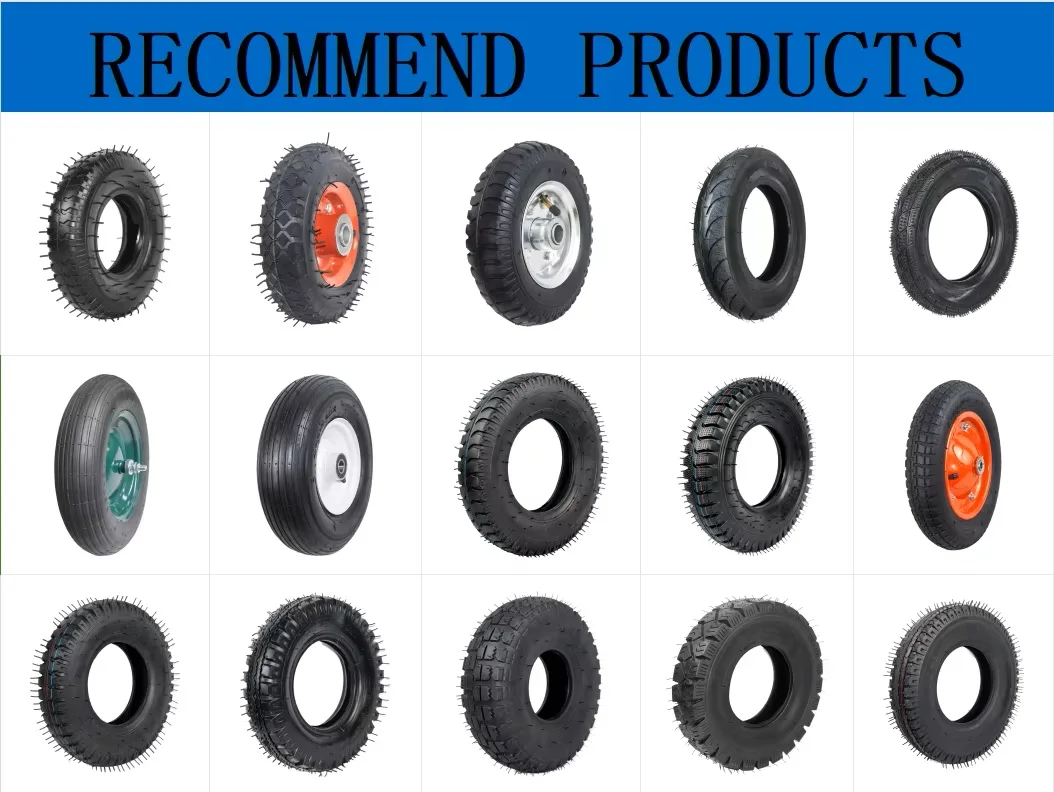 Heavy Duty Pneumatic Wheelbarrow Wheel | 4.80/4.00-8 With Reinforced