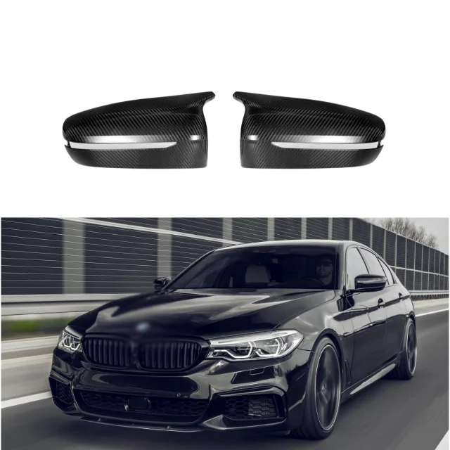 Dry Carbon Fiber Side Mirrors Cover For Bmw 5series M5 F90 Lci Mirror Cover