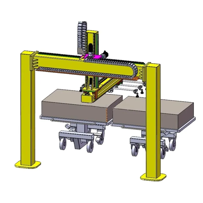 Double Column Manufacture Robotic Gantry Palletizer Machine Automatic ...