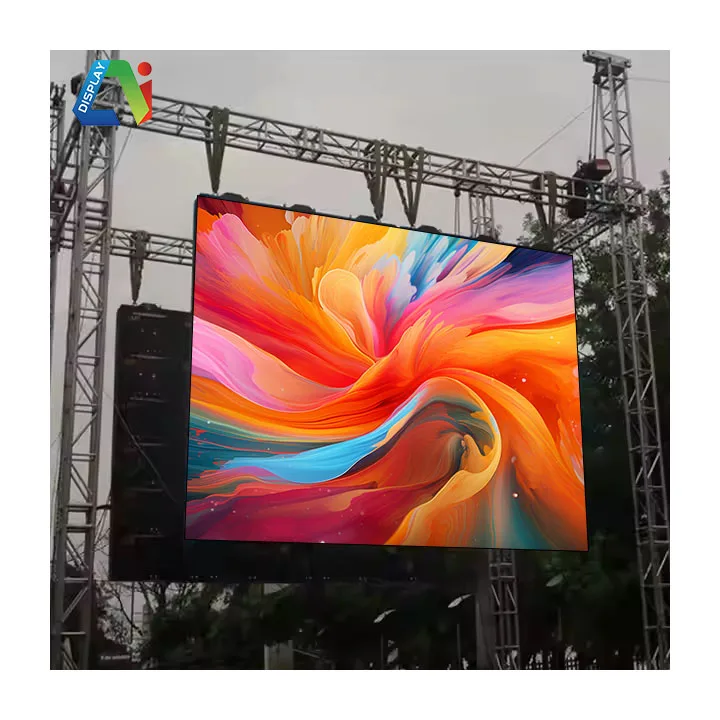 이벤트용 LED 스크린 500x500mm 실외 거대 무대 LED 월 P2.6 P2.9 P3.91 P4.81 완벽한 조립 대여용 LED 디스플레이 스크린
