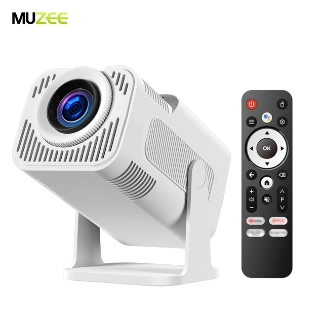 HY320 Mini Projector Android LCD 720P Projector Game Home Theater 100-300ANSI Lumen HY320Mini 4K Screen Mirror Portable Projetor