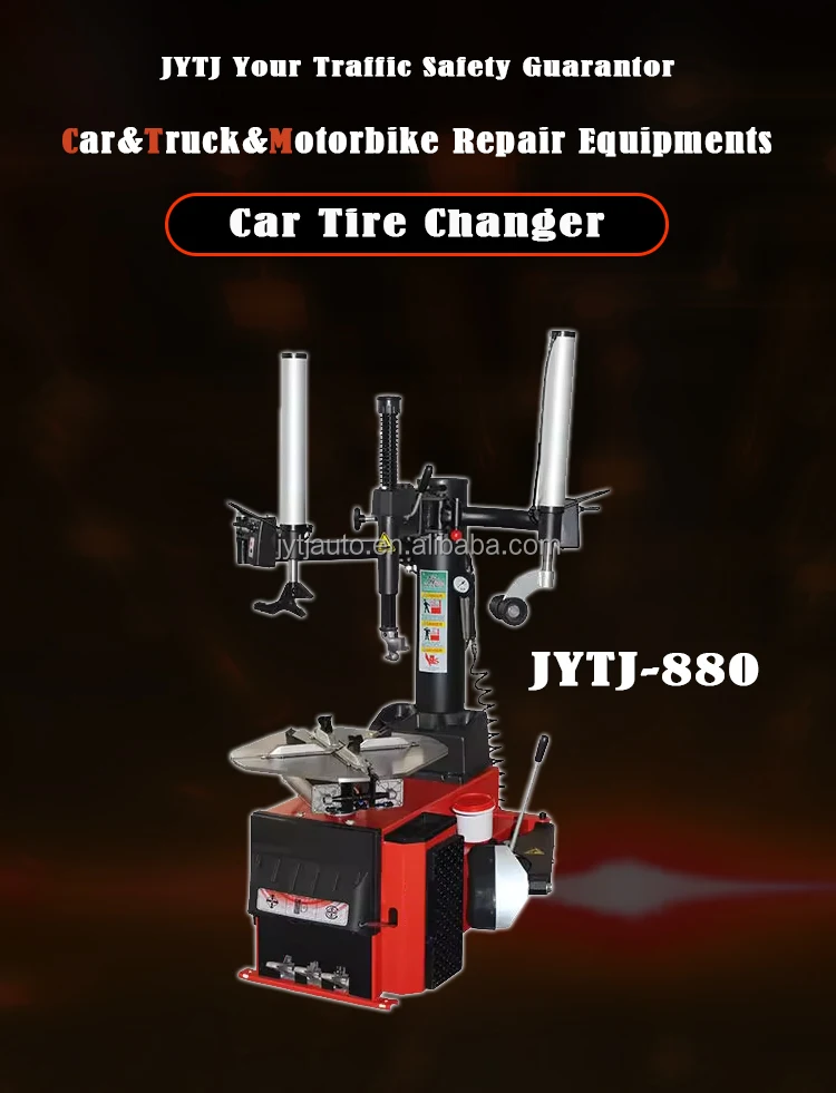 220v Set Potablemanual Mobile Hidrolic Motorcycle Car Swing Arm Tire