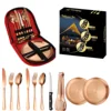 Traje de oro rosa (bolsa de almuerzo roja)