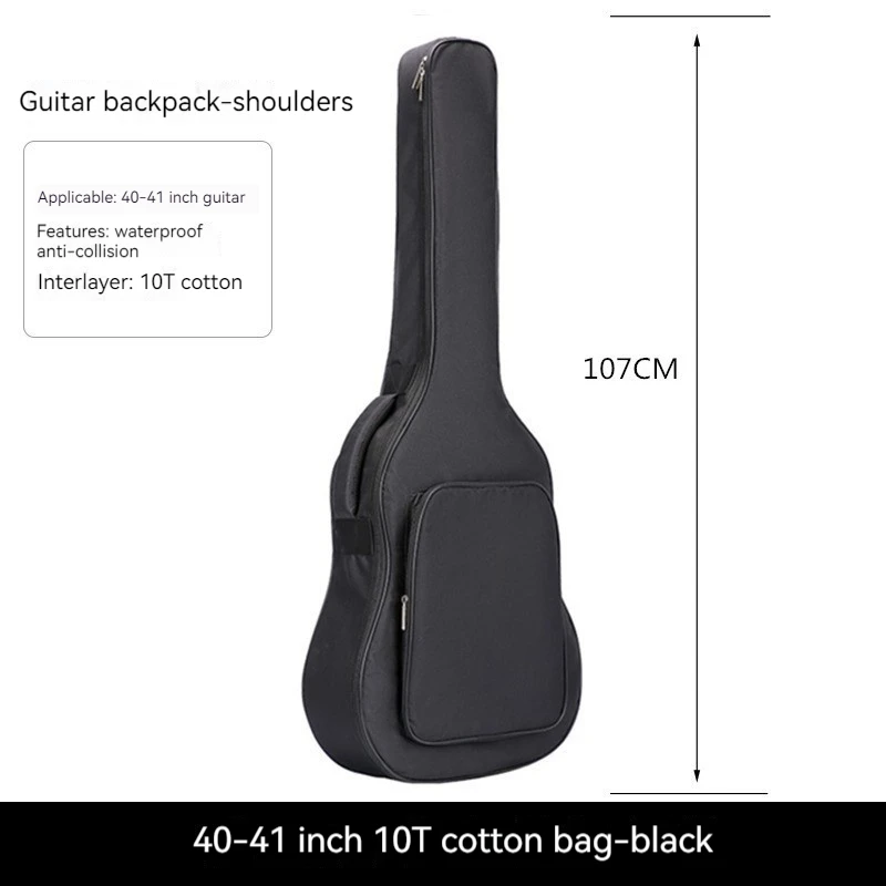 High Quality Customized Multi-Color Guitar Gig Bag Waterproof and Durable Oxford Material for Instrument Protection and Travel