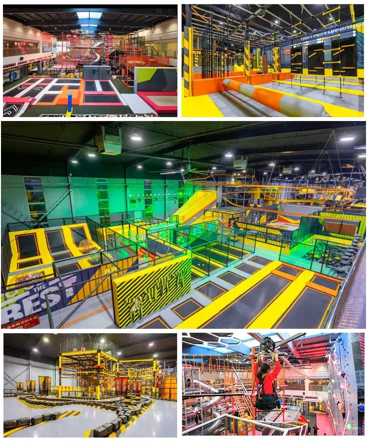 High Quality Factory Price Custom Trampoline Park Commercial Indoor Outdoor Trampoline Park Equipment Foam Blocks on Sale
