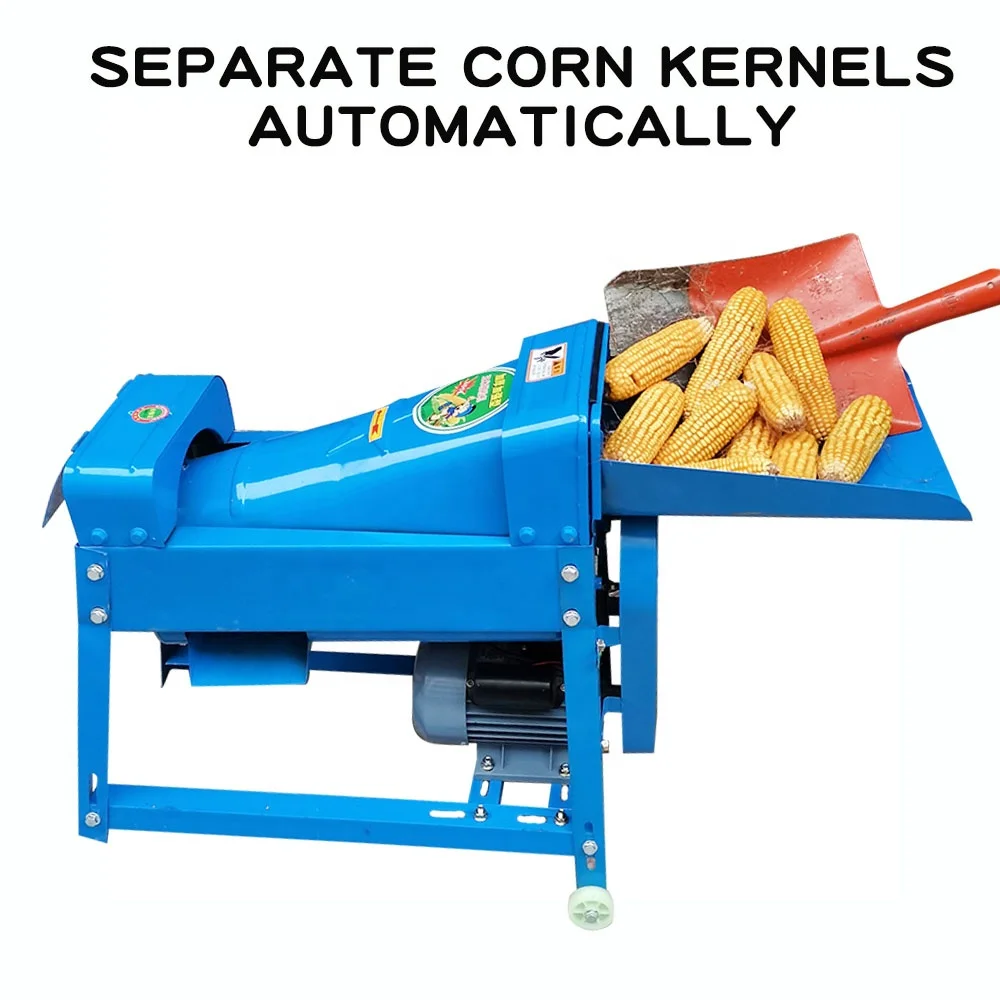 Tingxiang High Peeling Rate 1.0t/h Gasoline Diesel Engine Farm Automatic Home Use Maize Sheller Zambia Corn Sheller for Sale