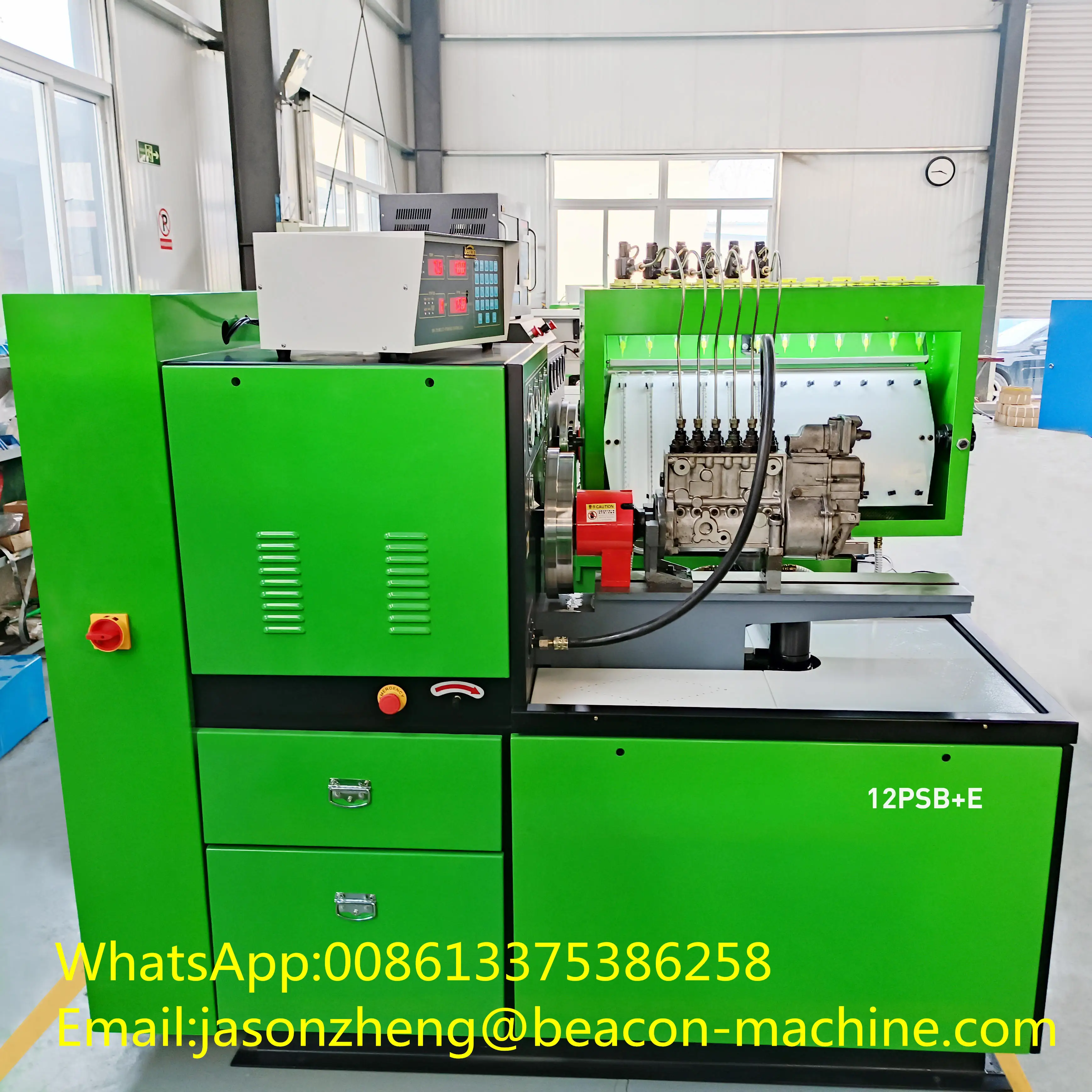 New Model 12psb+e Diesel Injection Pump Test Bench For Calibrating