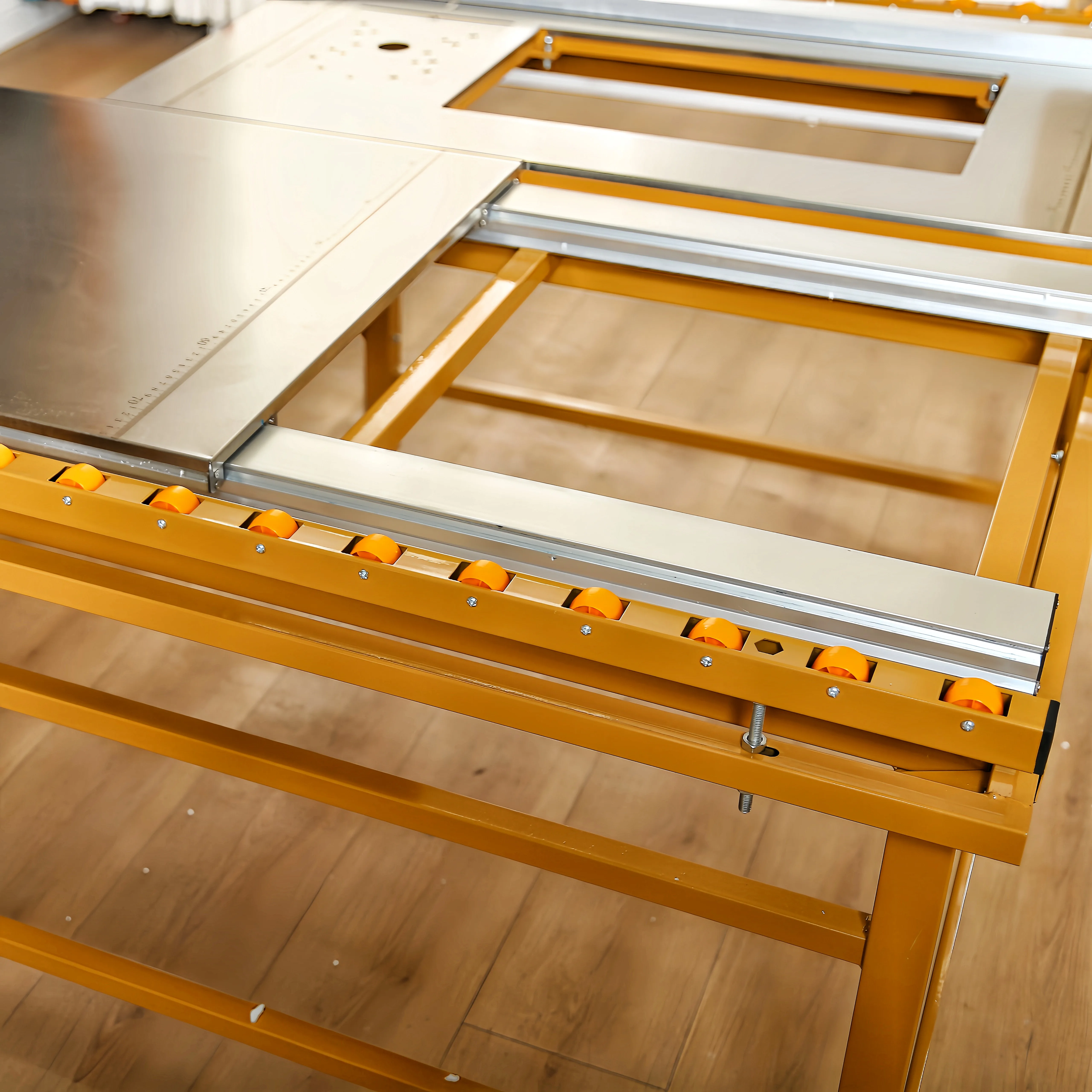 WJ80 Dust-Free Double Pushing Panel Saw for Woodworking