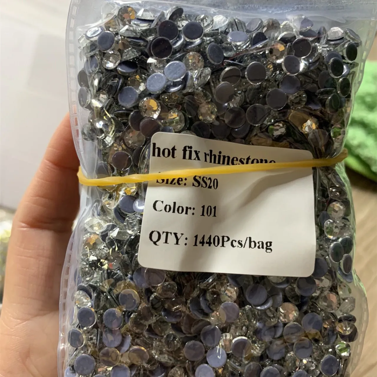 10ss (3mm) Iron Crystal Flatback Hotfix Rhinestones – High Quality – Spacer Type – Unbranded