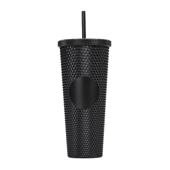 Low Moq High Quality Camp Rubber Bottles Design Mineral Water Bottle Labeling Machine 710ml 24oz Durian Plastic Tumbler