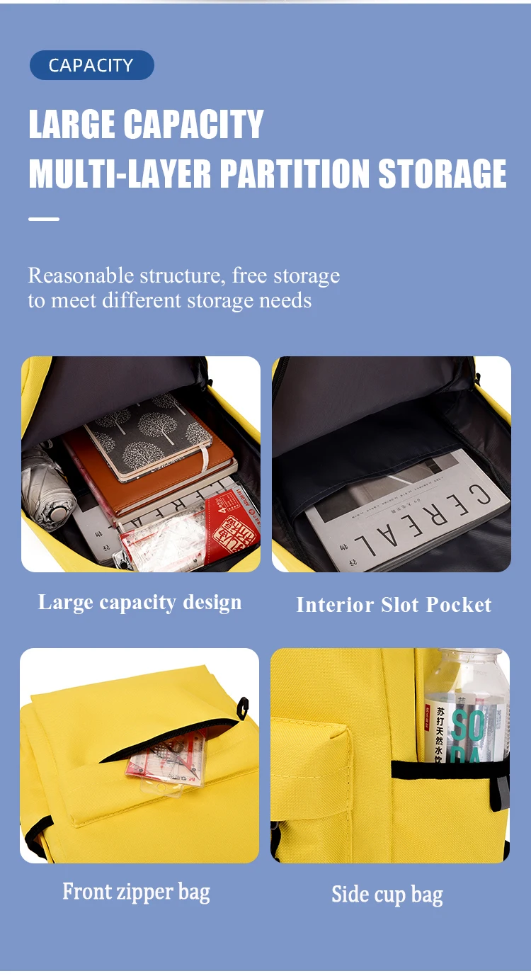 Custom wholesale logo primary oxford fashion unisex kids backpack 2025 waterproof school children's casual bag