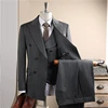 8069 Gris (costume + gilet + pantalon)