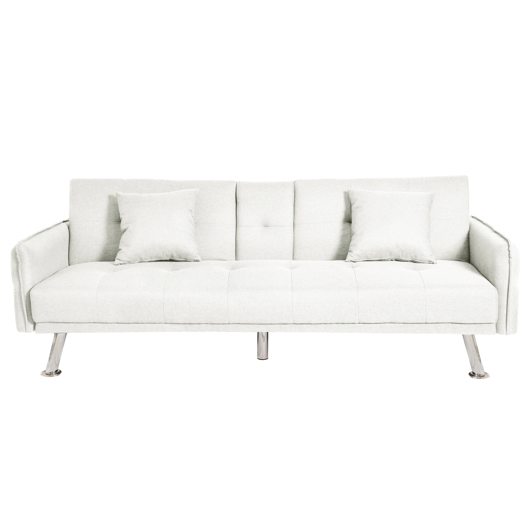 Lazy Futon Folding Couch Adjustable Living Room Sofa