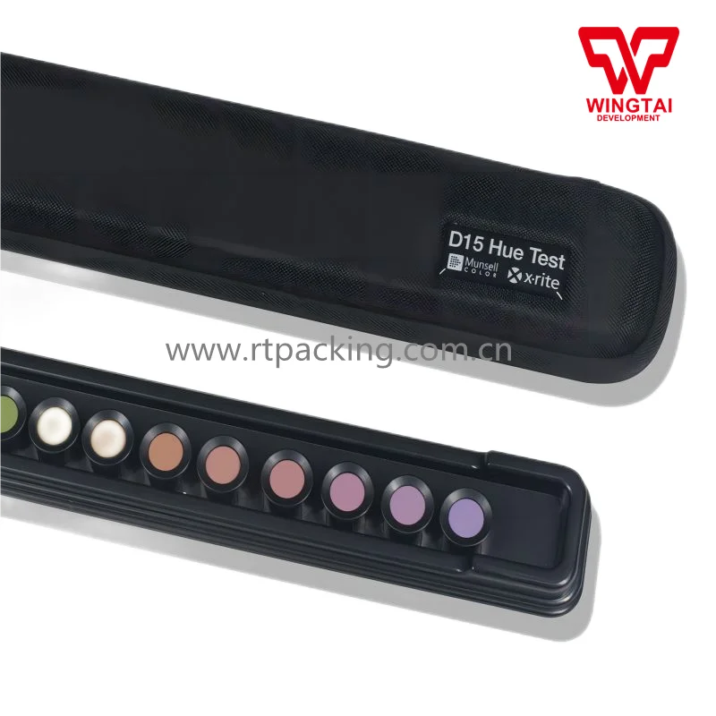 Farnsworth-Munsell Dichotomous D-15テストを使用して色覚障害を