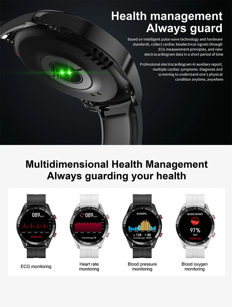 2025 New Hw20 Ecg Ppg Bt Call Smart Watch Men Laser Health Blood Pressure Fitness Sport Watch Man Waterproof Smartwatch for Men
