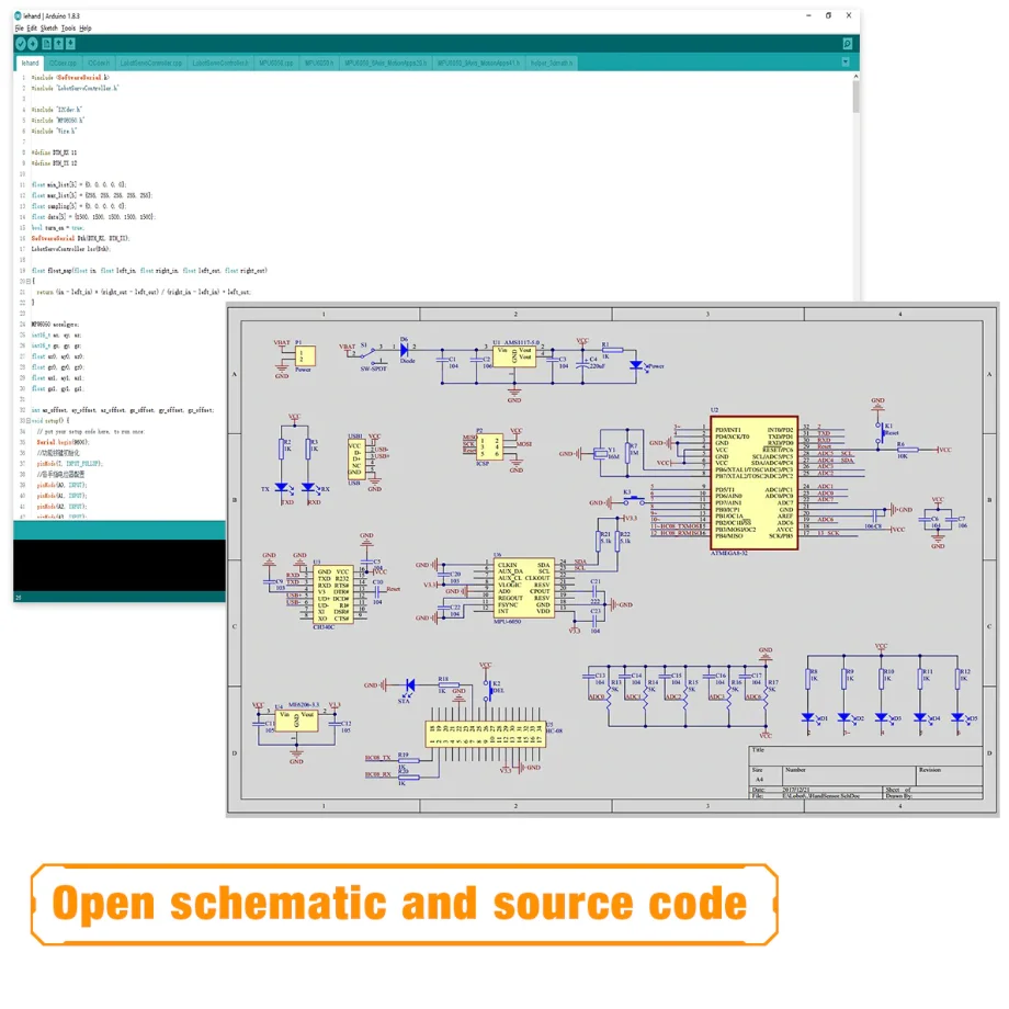 Programmable Wireless Mechanical Hand Servo Controller for Robot Arm and Humanoid Robot