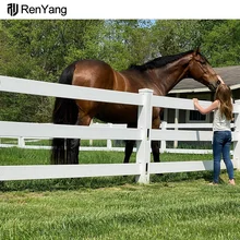 Wholesale PVC Vinyl  Elegant Fencing Trellis & Gates White Horse Fence Panels