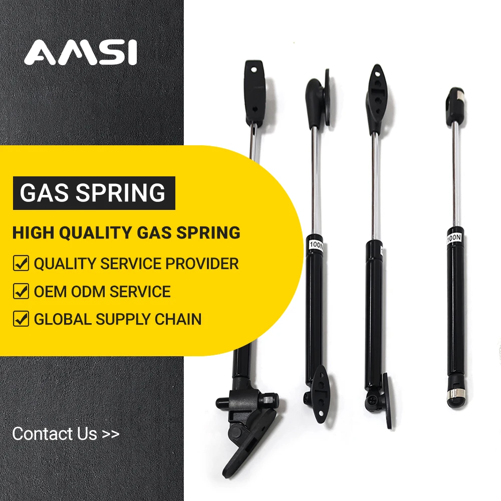 Pneumatic Support Hydraulic Gas Spring for Furniture Cabinets Doors Windows-Door Catches Closers