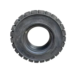Forklift 3-Ton Rear Wheel 650-10 Industrial Solid Rubber Forklift Tyres With Premium Quality and High Performance