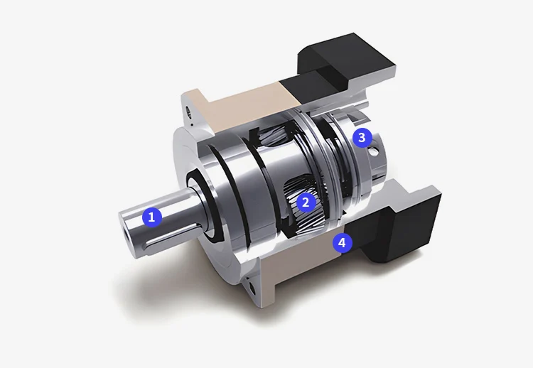 Small Mini 90 Degree Bevel Gearbox Straight Through Aluminum Right ...