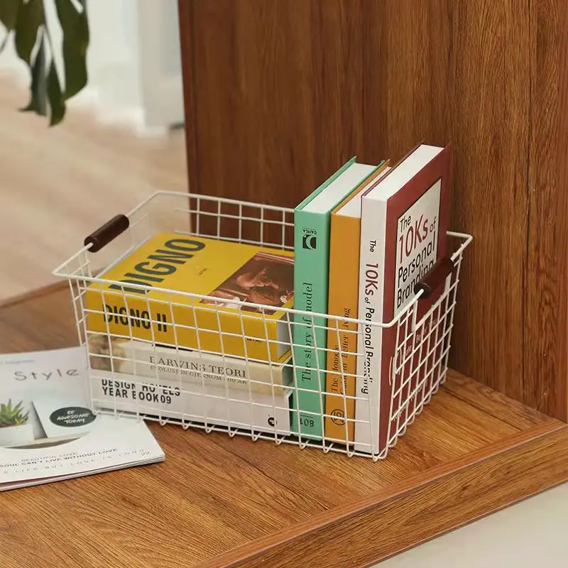 Square Wire Mesh Container Vegetable Mesh Storage Baskets