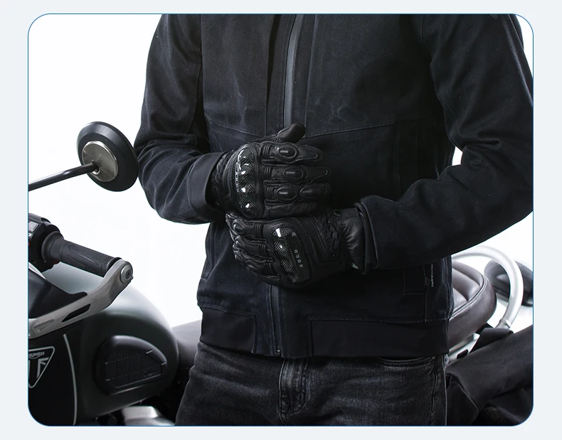 Wrist Adjustable Sport Motorcycle Winter Gloves Touch Screen Full Finger Unisex Hand Gloves For Bike Motorcycle supplier