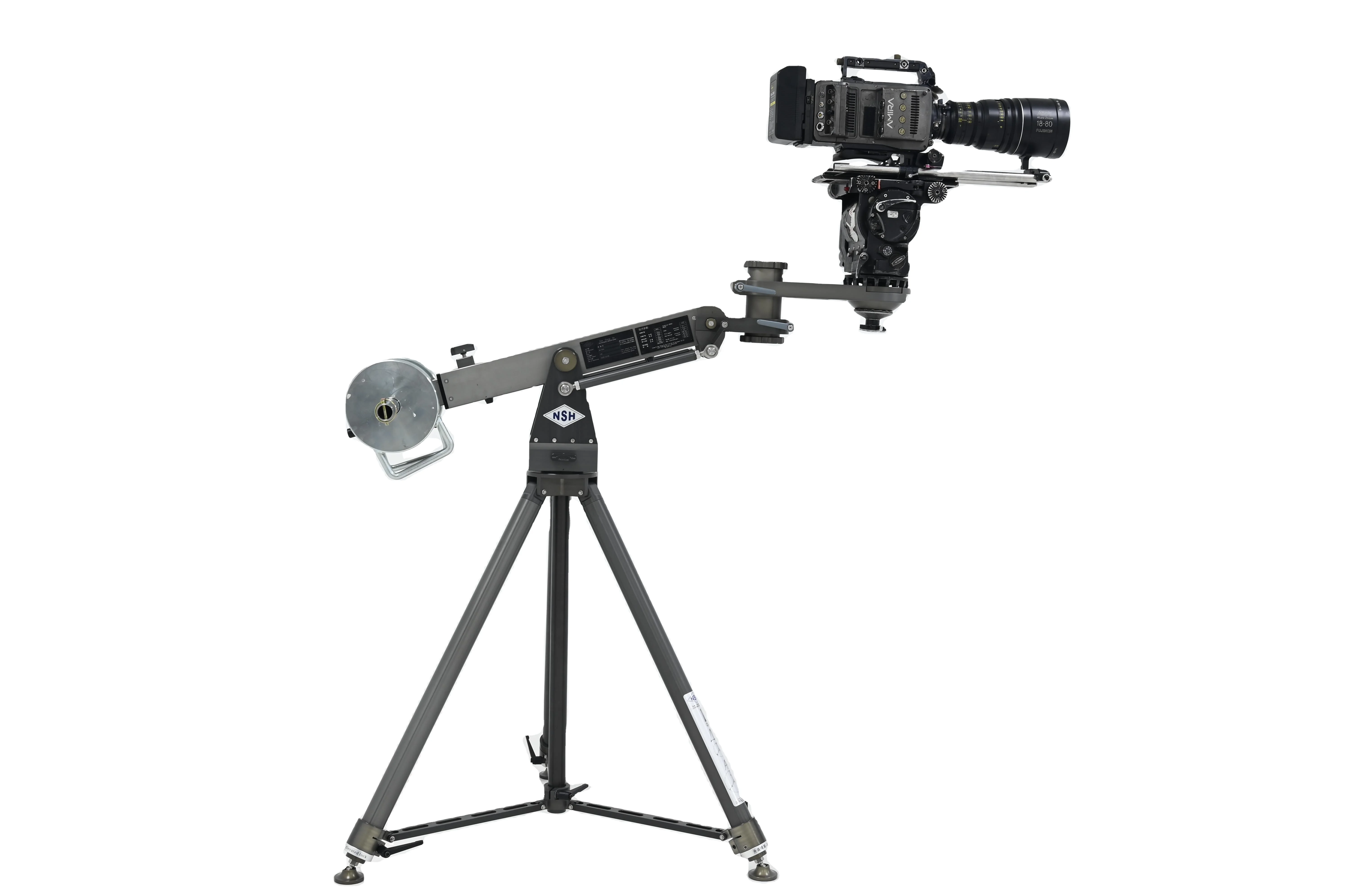 NSH Camera Jib Crane Portable Baby Jib Arm with Tripod